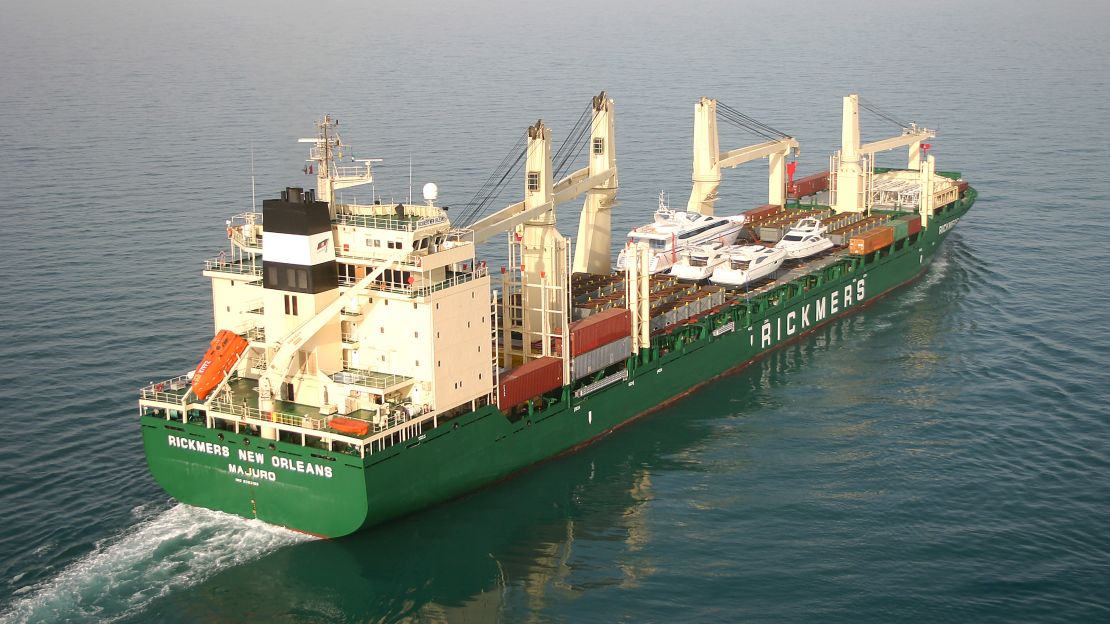 Travel across the global shipping hubs on a freighter.