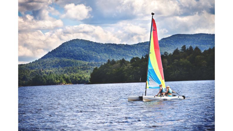 <strong>Action packed: </strong>Sailing is one of the many water sports at Timberlock, along with windsurfing, kayaking, paddle boarding, water skiing and lake cruises.