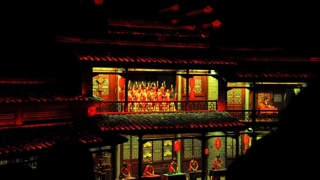 Impression Da Hong Pao claims to have the largest theater stage in the world.