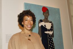 Amy Sherald was the first-prize winner of the National Portrait Gallery's 2016 Outwin Boochever Portrait Competition.