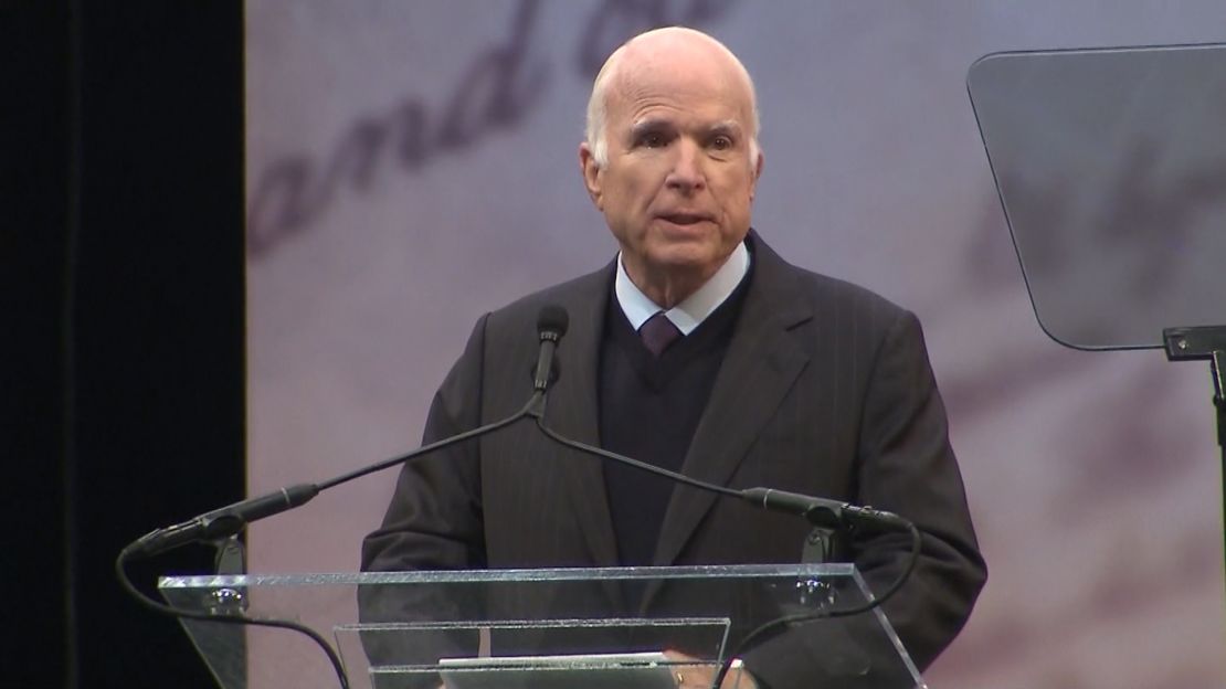 John McCain Liberty Medal speech 2