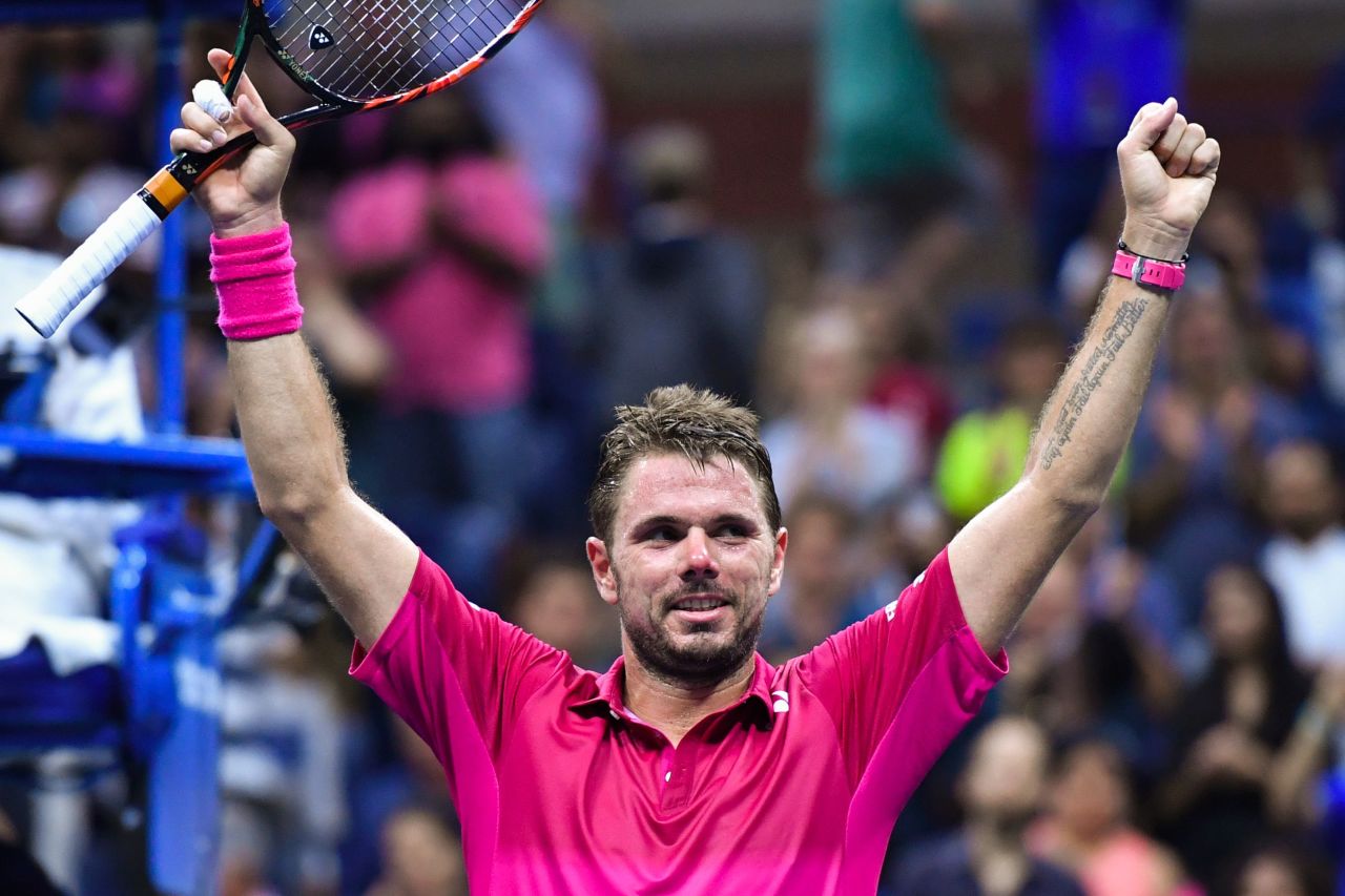 Former US Open champion Stan Wawrinka has opted for a literary tattoo on his left forearm ...