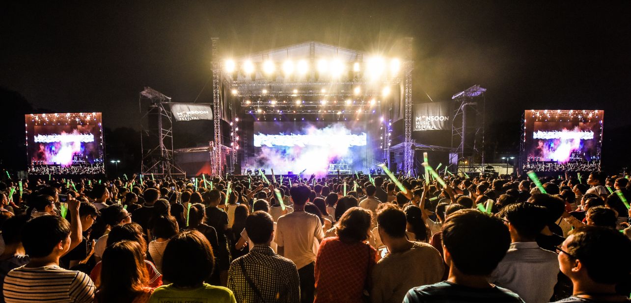 <strong>Festival vibes:</strong> Taking place every autumn at the Imperial Citadel of Thang Long (an 11th-century cultural complex in central Hanoi), Monsoon Music Festival brings international music to Hanoi.
