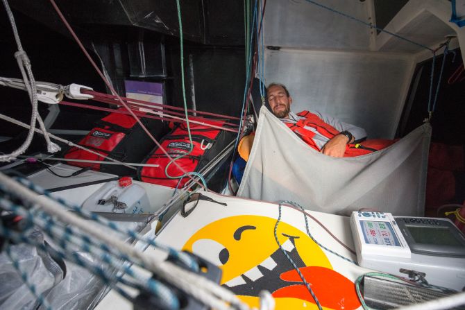 Much of that mental strain is to do with sleep, Koster estimates he will average between four to five hours in any given 24-hour period during the race.