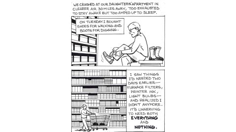 Wildfire comic shopping