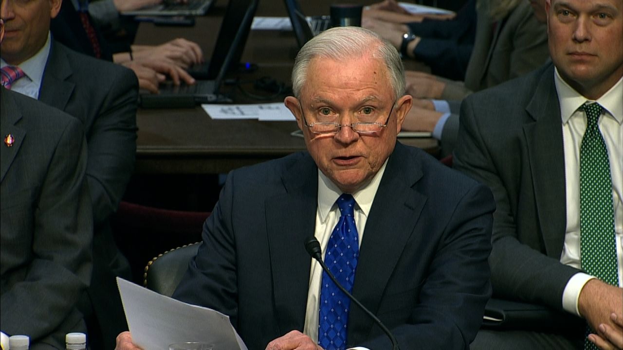 jeff sessions oversight hearing russia