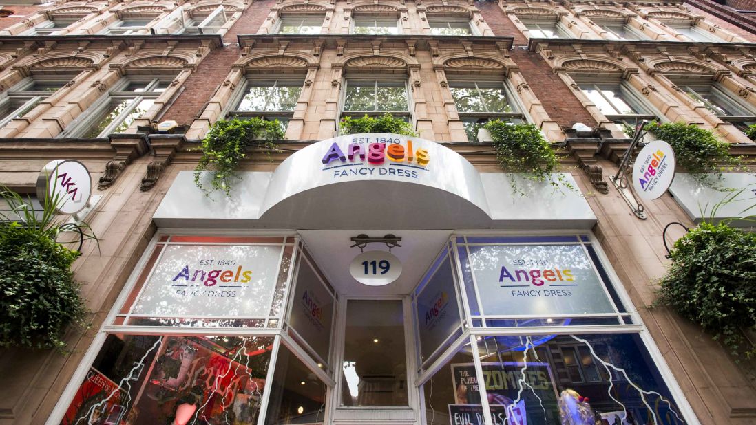 <strong>Angels: </strong>A London institution since 1840, Angels Fancy Dress on Shaftesbury Avenue is the city's go-to destination for Halloween costumes. It's the city-center arm of Angels Costumes, the world's oldest and longest-established professional costume house. 