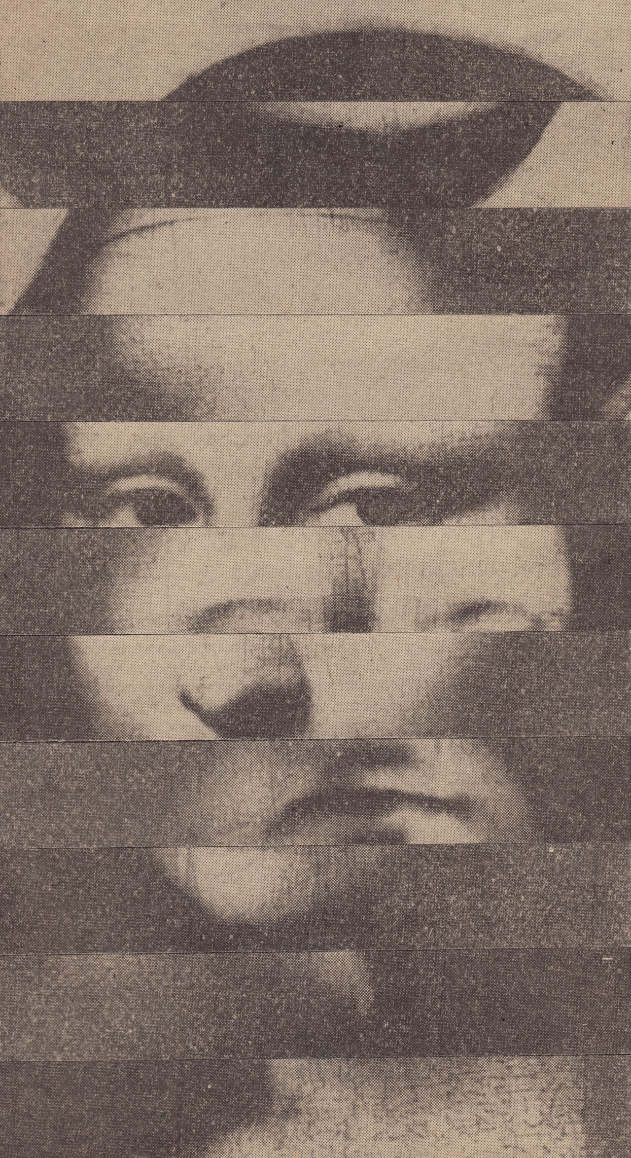 A collage from design studio DR.ME re-imagines Leonardo da Vinci's "Mona Lisa." 