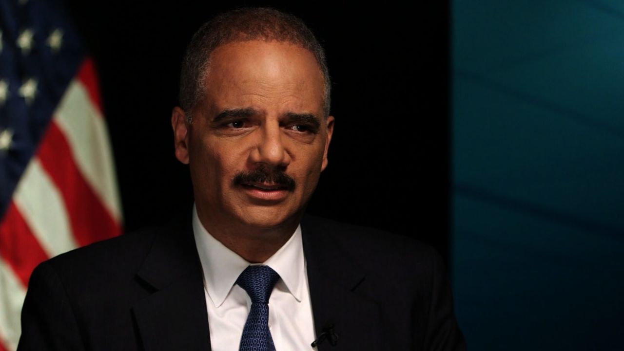 Former AG Eric Holder 10-18