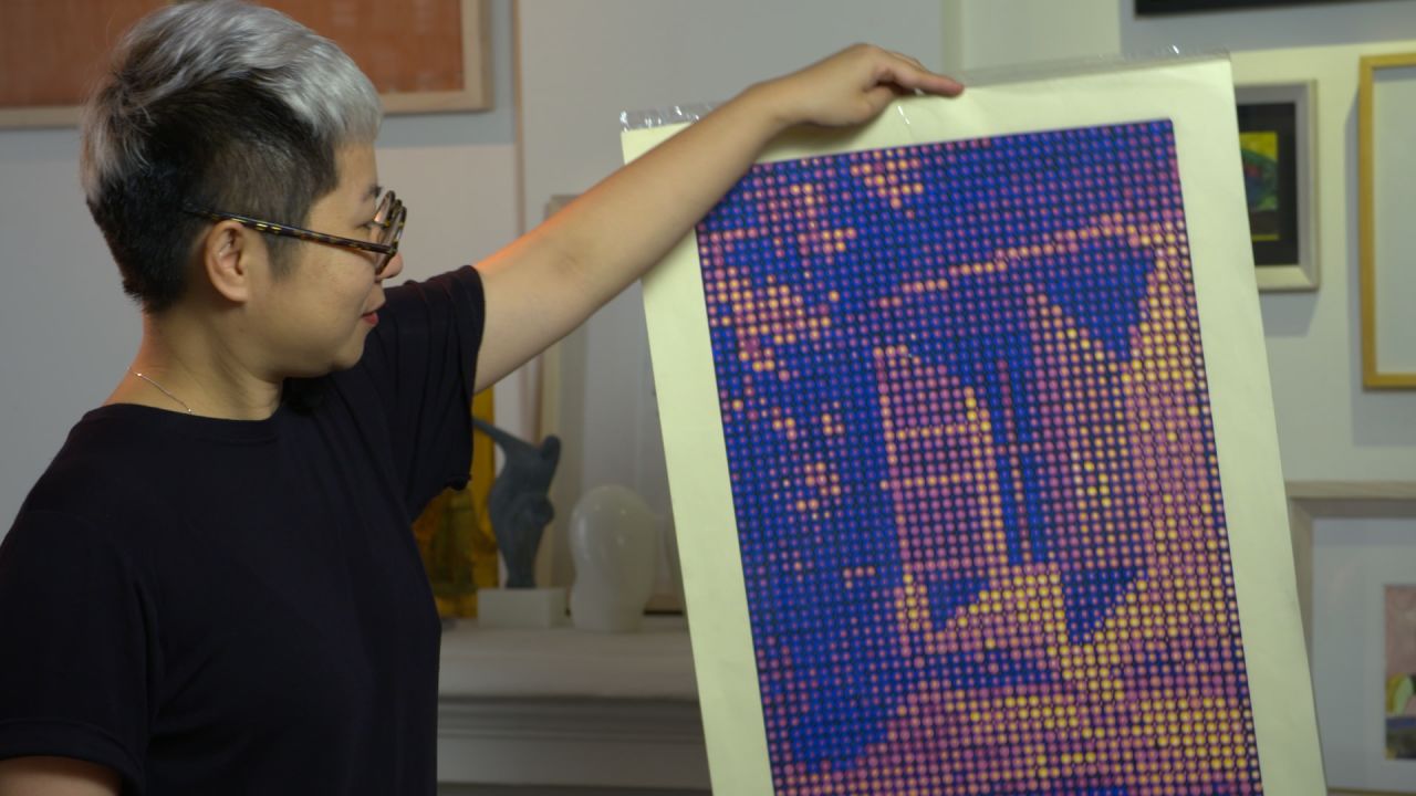 Tram Vu is a key player on Hanoi's art scene.