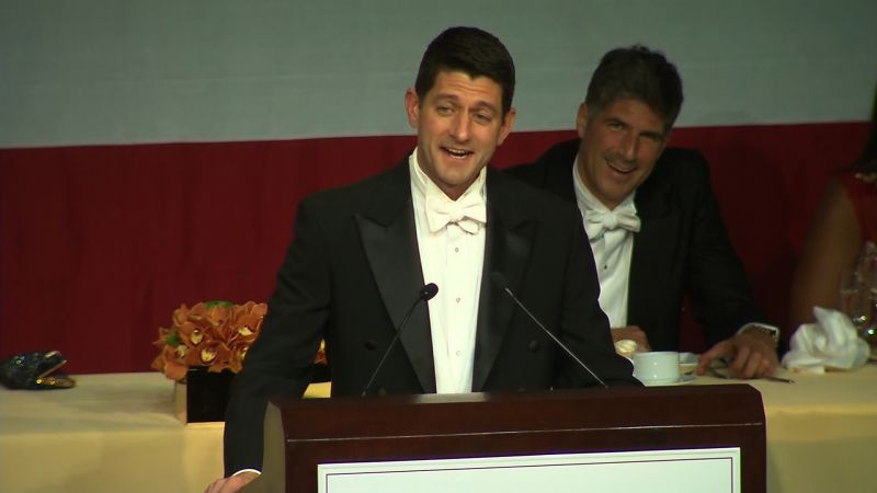 Ryan Roasts Trump, Schumer At NYC Political Dinner | CNN Politics