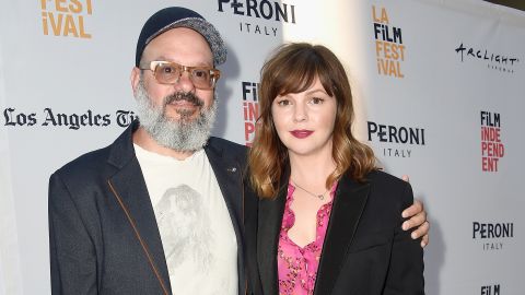 David Cross and Amber Tamblyn attend the LA Film Festival premiere of "Paint It Black" on June 3, 2016 in Los Angeles.