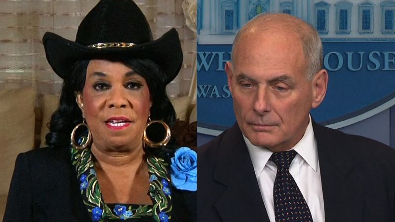 Kelly Says Hell ‘never Apologize For Comments About Rep Frederica Wilson Cnn Politics