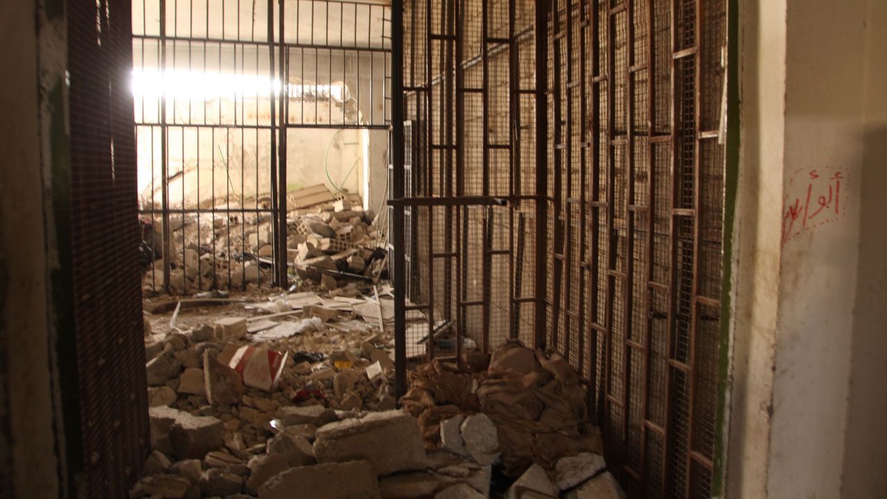 The SDF says the rooms on the lower stadium level have not yet been cleared and may be booby-trapped with explosive devices.