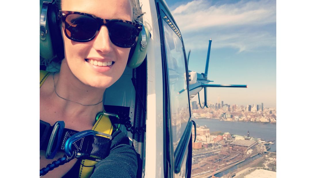 <strong>Words of wisdom: </strong>Kats hopes her social media presence will inspire others to become pilots: "I always like to say that even if it seems very, very difficult, just go for it and do your research," she says. "Don't think it's impossible until you've actually experienced it's impossible."