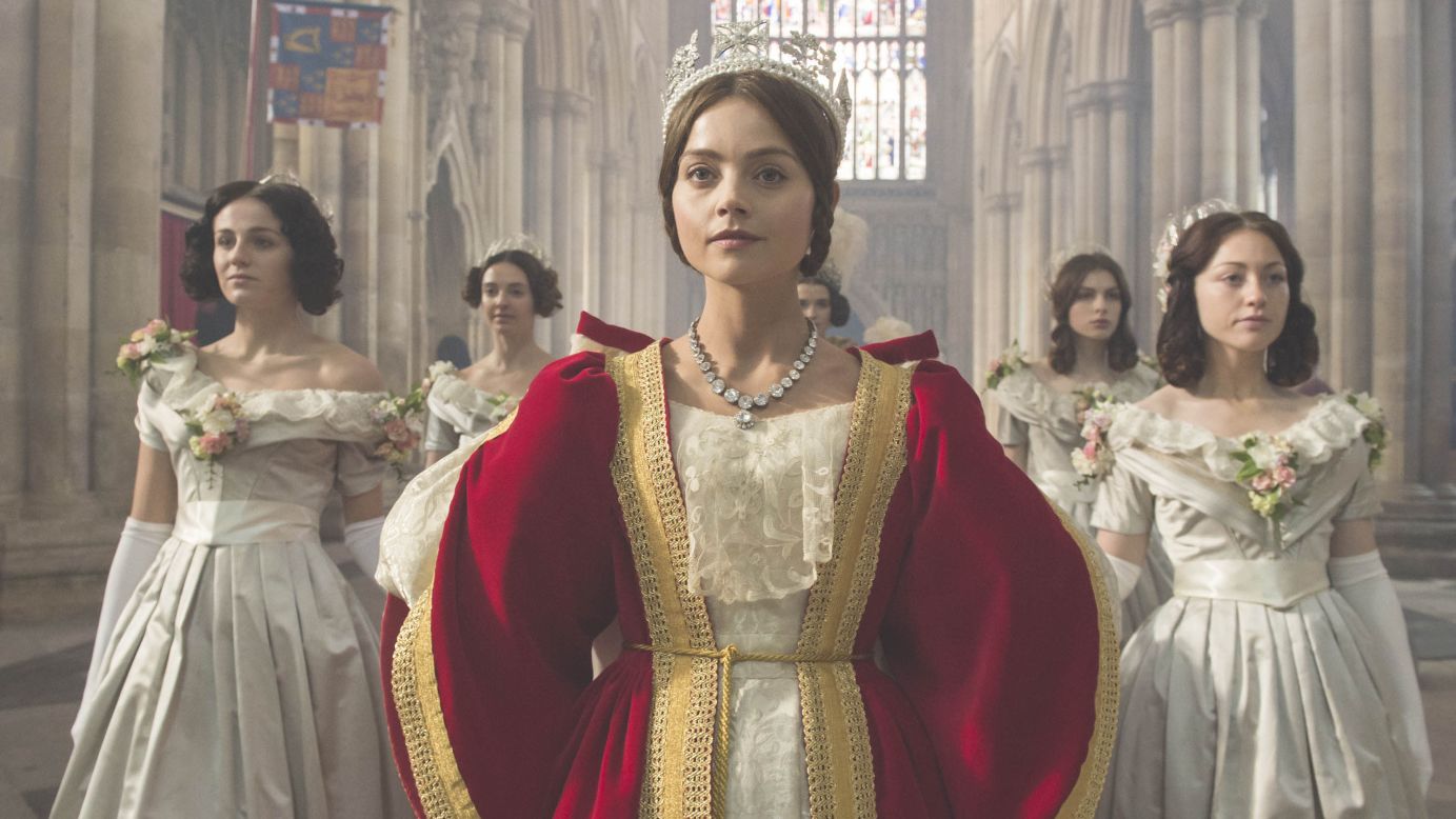 Costume drama "Victoria" chronicles the first few years of the reign of Queen Victoria, from her ascension to the throne at age 18 in 1837, to her marriage to her cousin Prince Albert, and the birth of their child.<br /><br />While screenwriter Daisy Goodwin drew inspiration from Queen Victoria's own diaries, she has taken a few liberties by painting a more passionate and modern version of the young queen. <br /><br />The first series (2016) drew in an average of 7.7m viewers in the UK and has been sold to more than 150 countries.<br />