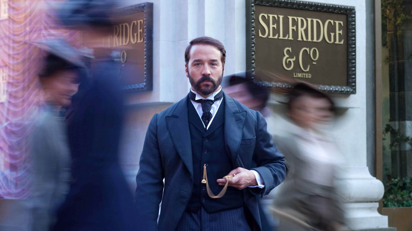 Another period drama, "Mr Selfridge" tells the story of the American founder of London department store Selfridges.<br /><br />Set from 1908 to 1928, the show follows Harry Selfridge's attempts to make his store a success, as well as as his and financial troubles, and his ultimate unraveling.  <br /><br />It was first broadcast in 2013 and has since been sold to over 150 countries.<br />