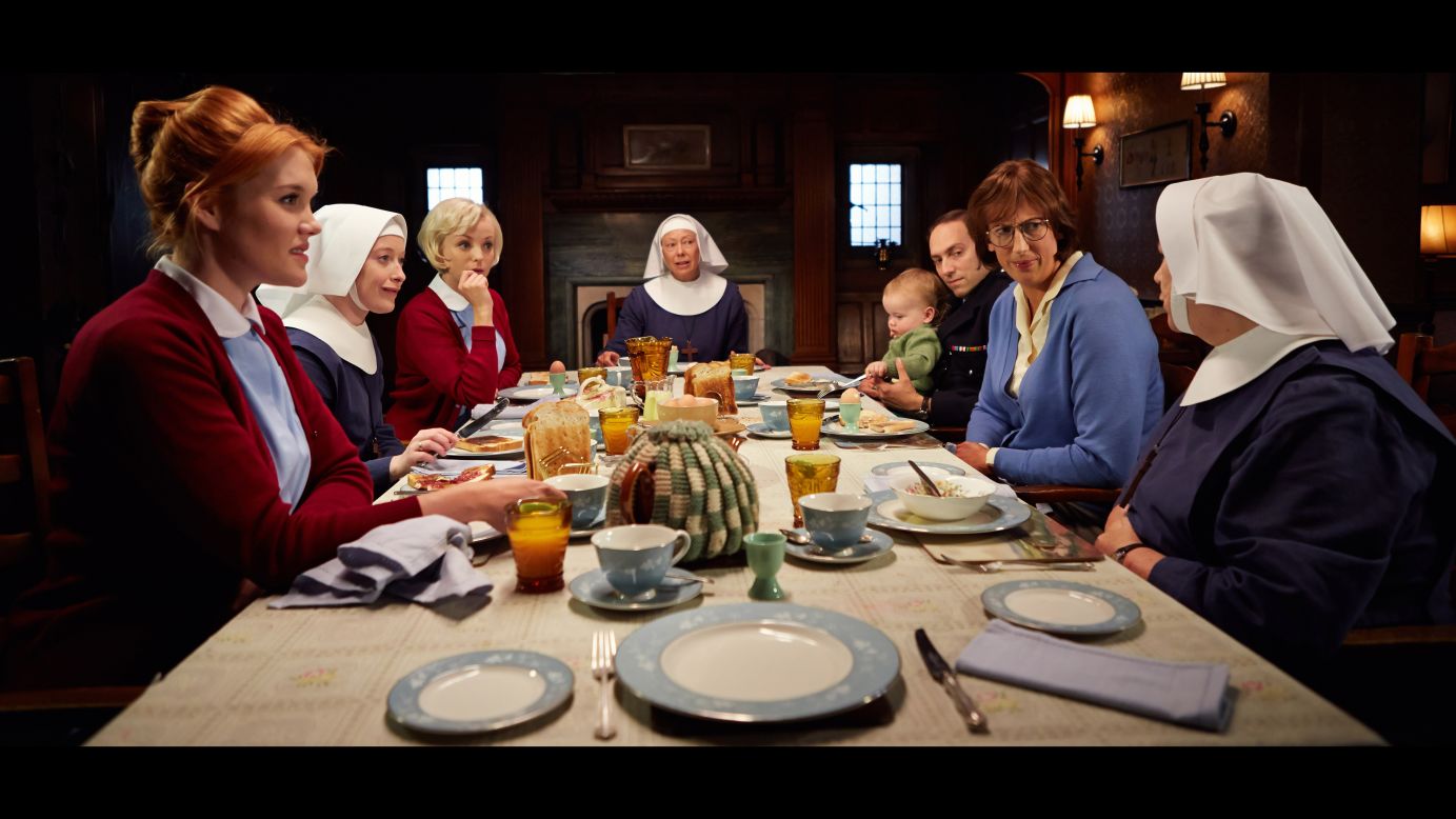 Period drama "Call the Midwife" chronicles the lives of a group of nuns and midwives in London's impoverished East End in the 1950s and 60s.<br /><br />Loosely based on the memoirs of a real midwife, the series is shaped by the events and social issues of the time, including the post-war baby boom and the introduction of the contraceptive pill.<br /><br />First broadcast in 2012, "Call the Midwife" had reached viewers in nearly 200 territories in its first two years.<br />