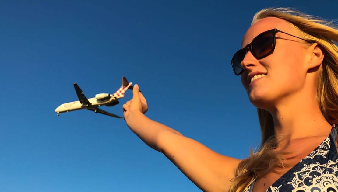 Lindy Kats grew up feeling an affinity to airplanes and airports.