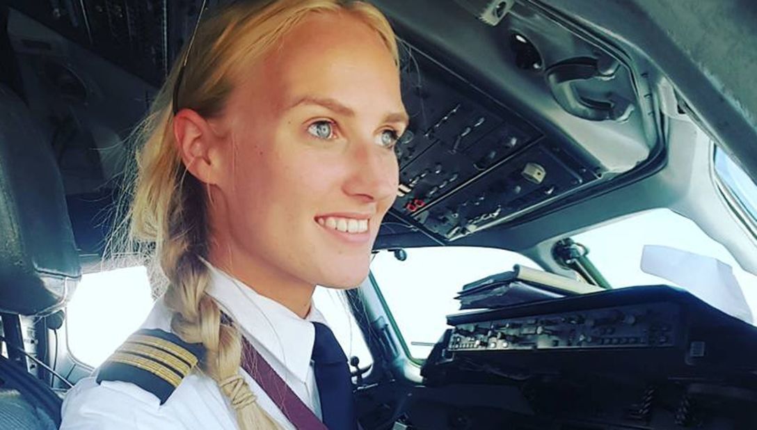 <strong>Flying high</strong>: 24-year-old Dutch pilot Lindy Kats is making a name for herself in the aviation world and on social media. She's a first officer based in Italy and has a popular Instagram account: <a href="https://www.instagram.com/pilot_lindy/" target="_blank" target="_blank">@pilot_lindy</a>.