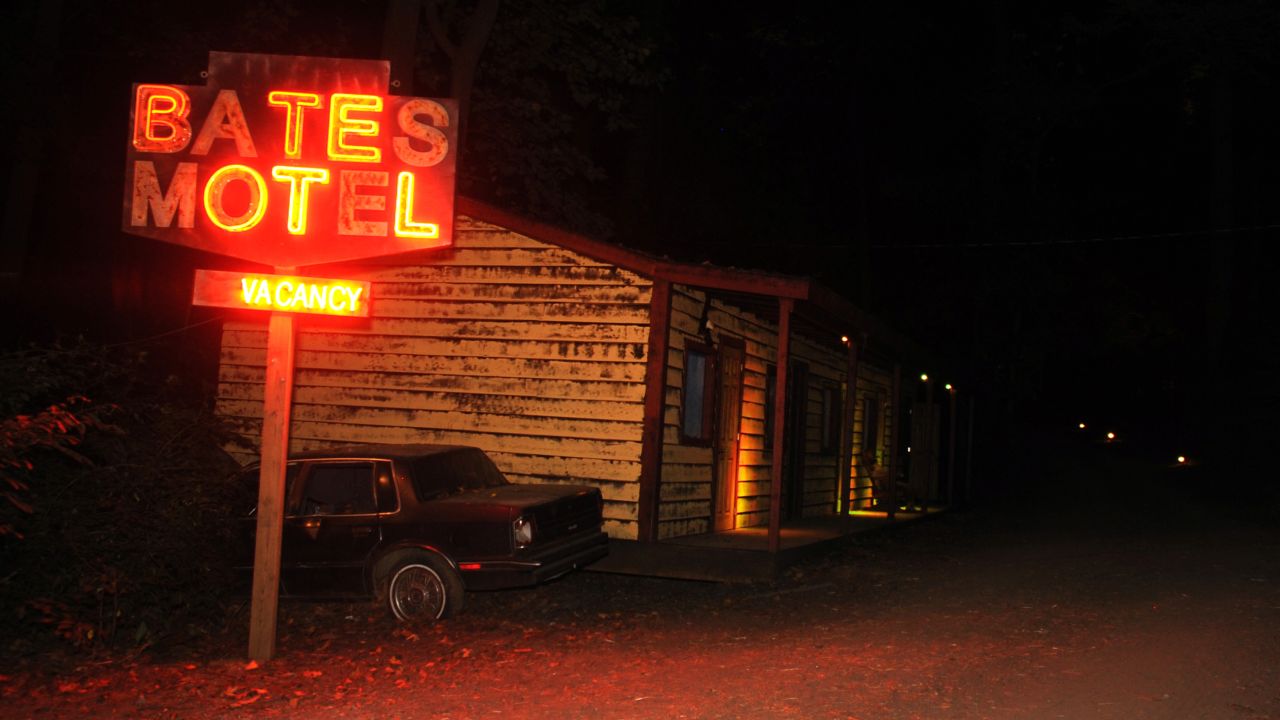 <strong>Bates Motel</strong> (Glen Mills, Pennsylvania): There's nothing quite like a relaxing getaway at a vintage motor court. And then there's the Bates Motel! Click through the gallery for more on the Bates Motel and seven other places: