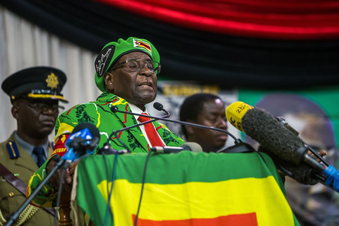 Zimbabwe's President Robert Mugabe.