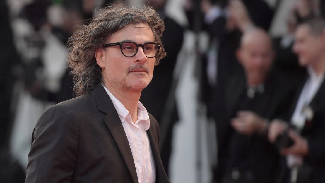 Director Ziad Doueiri arrives at the award ceremony of the 74th Venice Film Festival on September 9, 2017 .