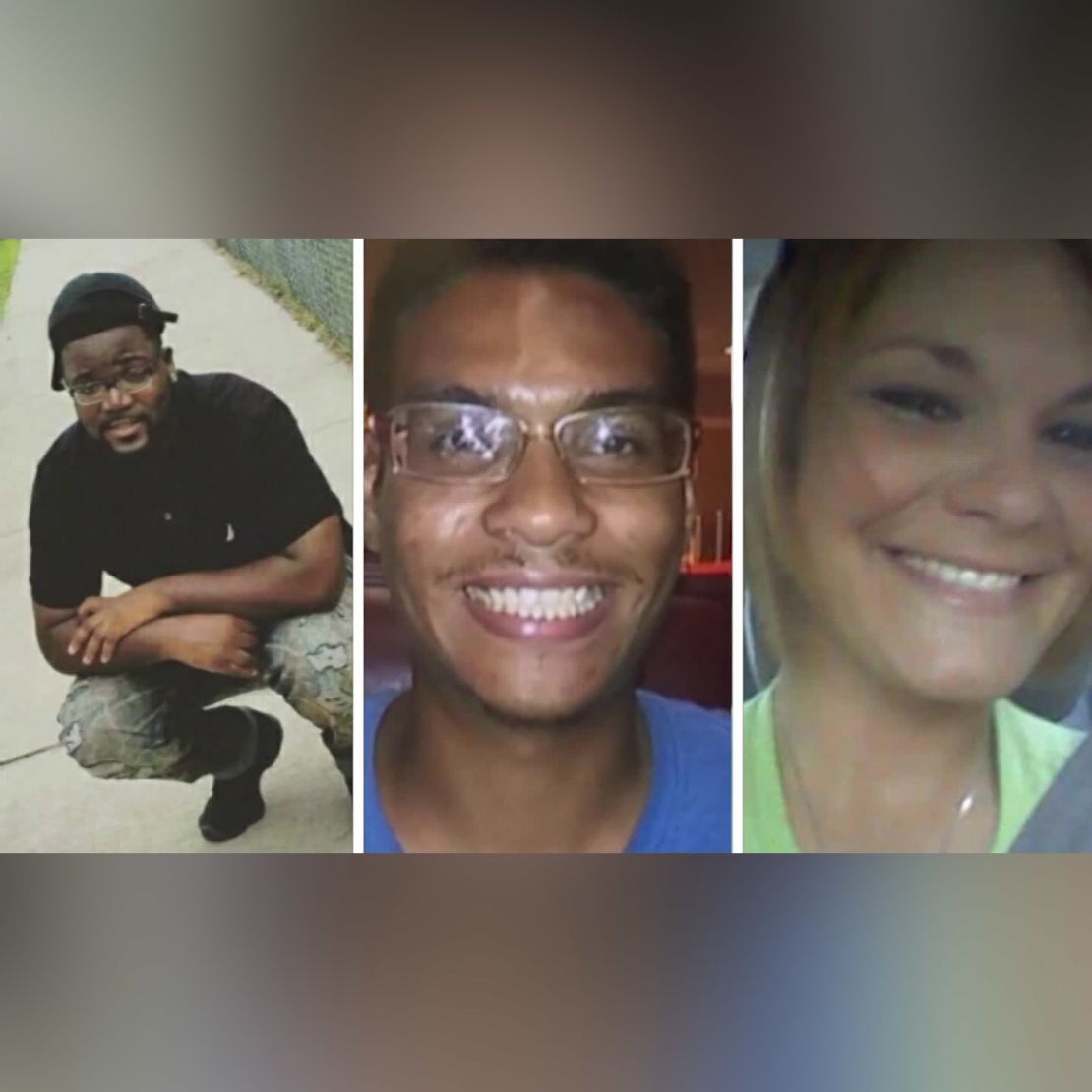 From left, Benjamin Mitchell, Anthony Naiboa and Monica Hoffa were killed within 11 days in a Tampa, Florida, neighborhood.