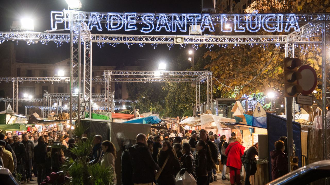 Fira de Santa Llúcia is Barcelona's oldest Christmas fair.