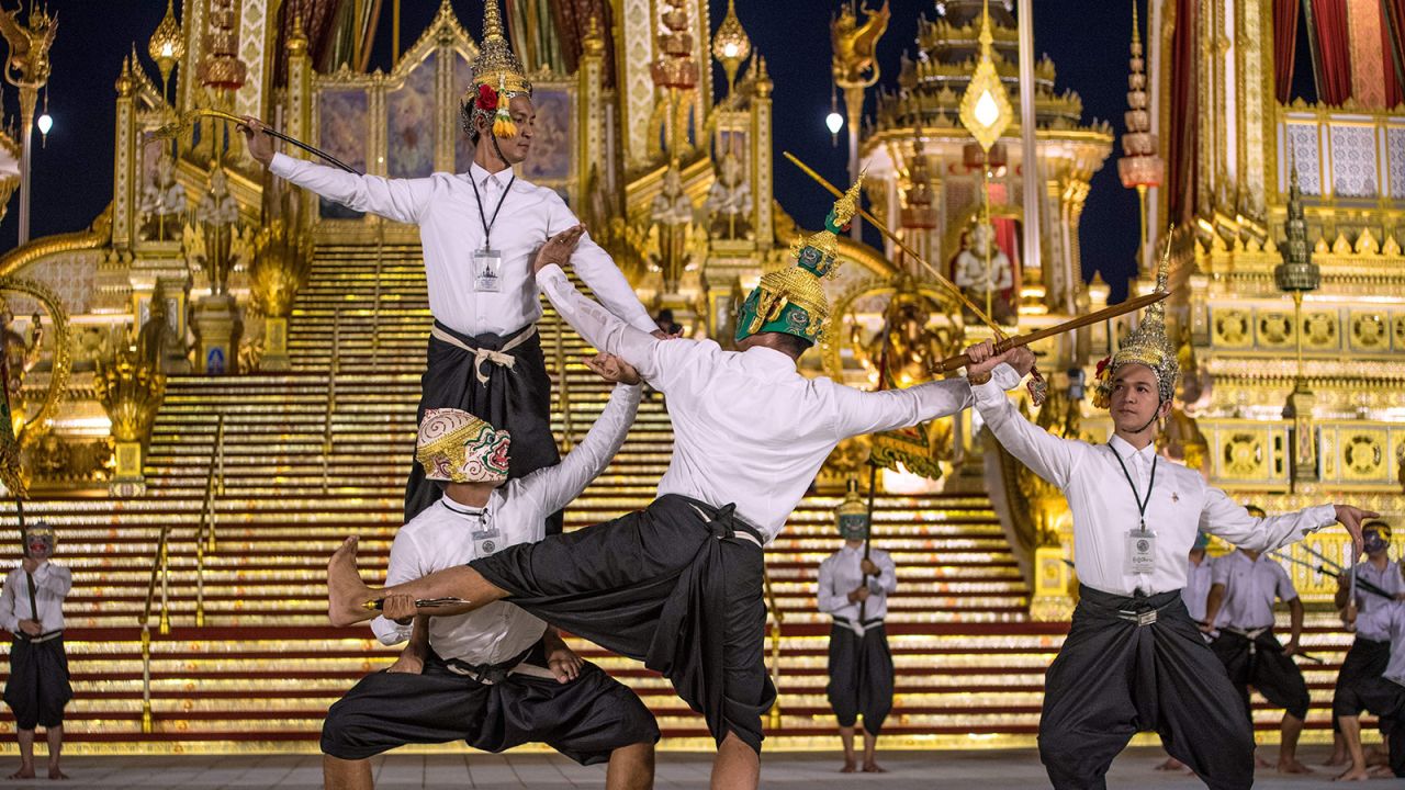 <strong>A colorful ceremony:</strong> The Royal Cremation Ceremony will be filled with ancient rites, colorful performances and grand street processions.