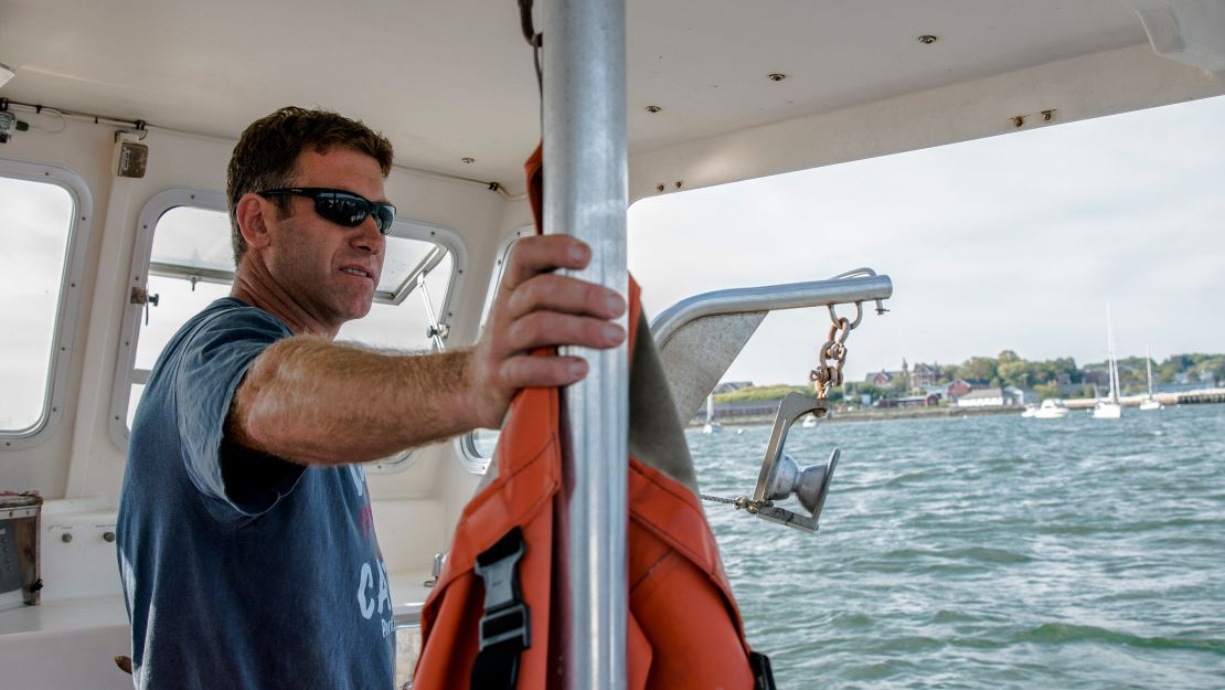 Captain Tom Smith, owner of Lucky Catch Cruises.