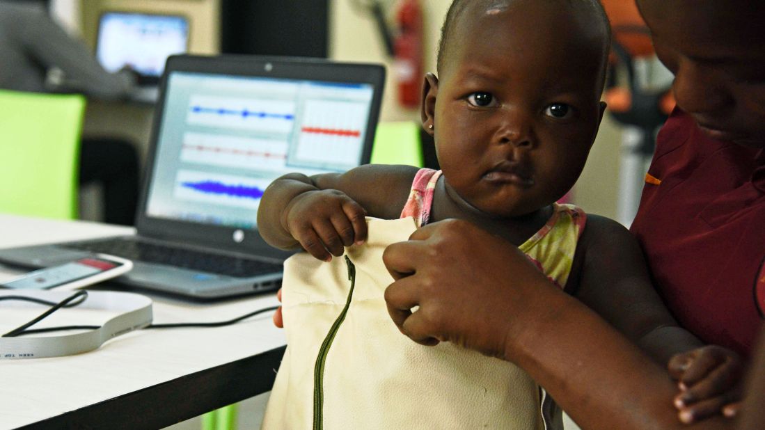 This biomedical smart jacket created by Ugandan inventor Brian Turyabagye can diagnose pneumonia four times faster than a doctor.  It analyzes the chest and then sends the information via Bluetooth to a smartphone app. <br /><br /><a href="http://edition.cnn.com/2017/10/24/africa/biomedical-jacket-uganda-africa-tech-rising/index.html" target="_blank"> Read more</a> about this biomedical breakthrough.