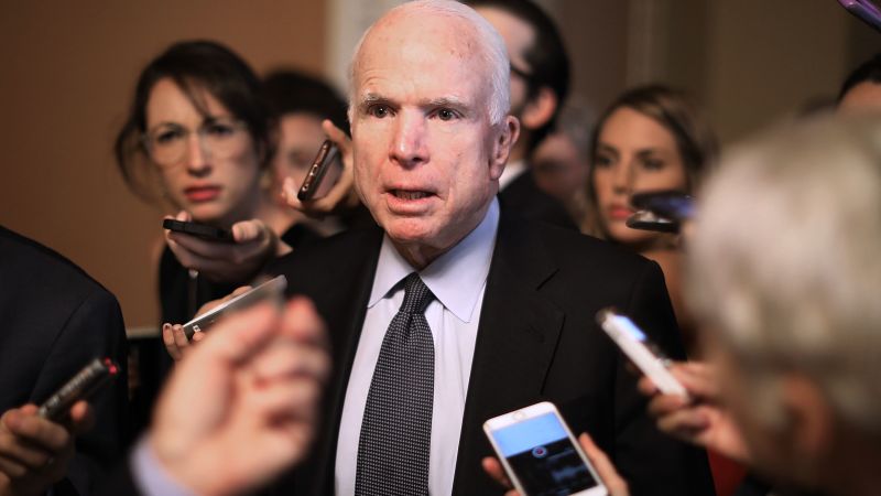 Mccain Slams Trump Over Siding With Putin On Russia Meddling Cnn Politics