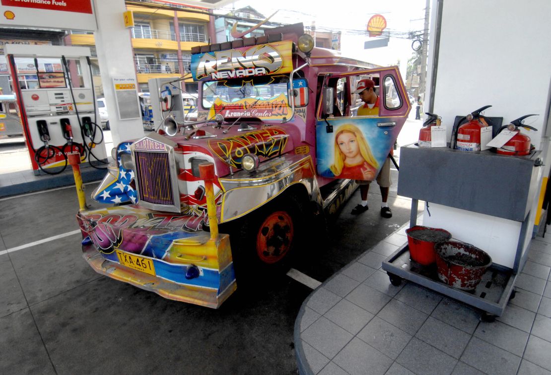 Made from converted military jeeps abandoned by the Americans after World War II, jeepneys offered a convenient way to get around.