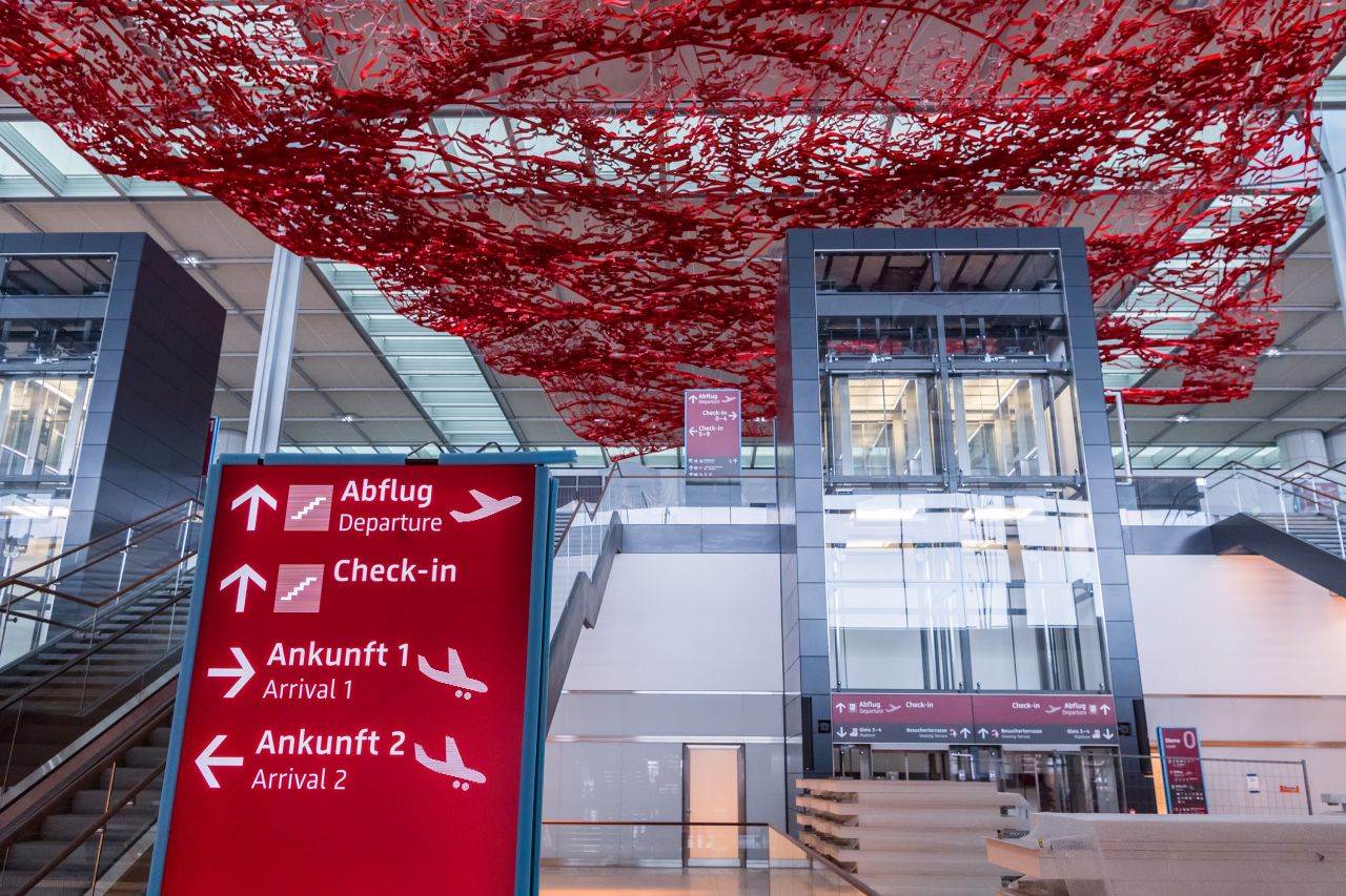 Around $7 billion has been spent on the international airport so far.