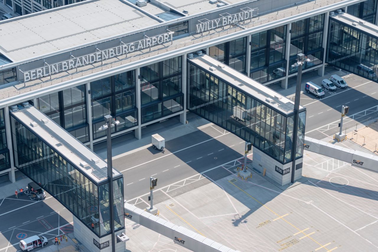 The airport is named for Willy Brandt, former Chancellor of the Federal Republic of Germany.