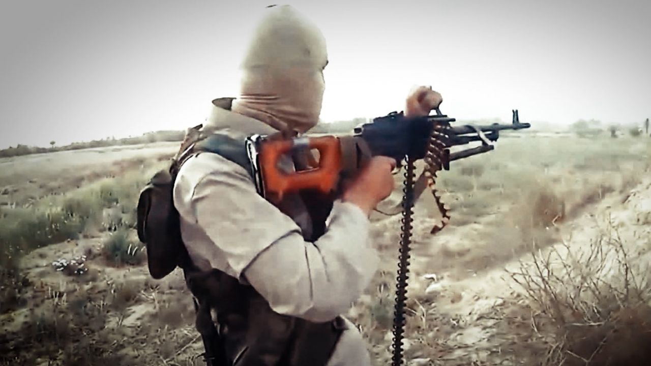 syria isis fighters underground damon pkg 1