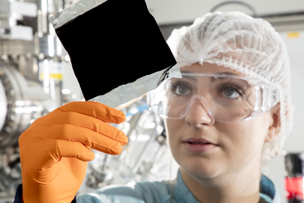 British nanotech company Surrey NanoSystems first created Vantablack in 2014.