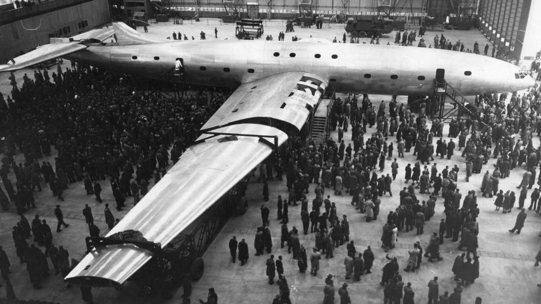 <strong>Bristol Brabazon: </strong>It made its maiden flight in 1949, but was considered too huge and uneconomical -- it could only hold 100 passengers -- and was unable to attract any orders.