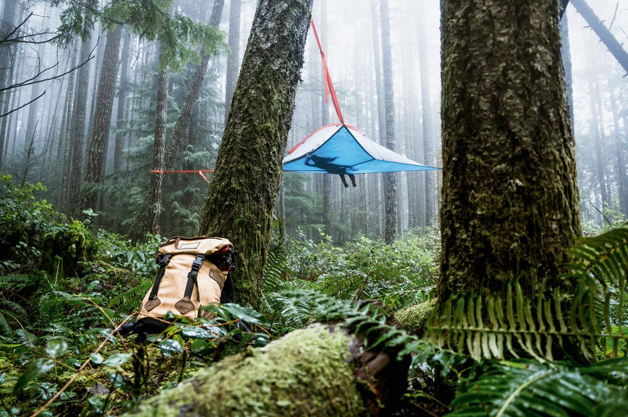 For the rural adventurer, there is the Tentsile Tree Tent -- an easily transportable bedroom that can be erected anywhere there are trees to anchor from.