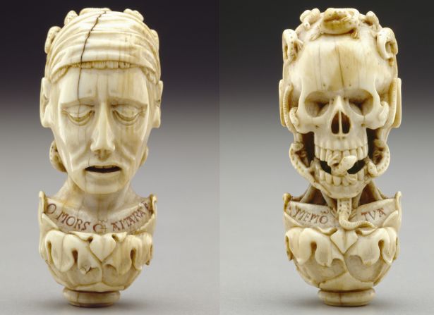 Fifteen of these ivory carvings are now on display at <a href="index.php?page=&url=http%3A%2F%2Fwww.bowdoin.edu%2Fart-museum%2Fexhibitions%2F2017%2FIvory-Mirror.shtml" target="_blank" target="_blank">"The Ivory Mirror: The Art of Mortality in Renaissance Europe,"</a> an exhibition at the Bowdoin College Museum of Art in Brunswick, Maine.<br />