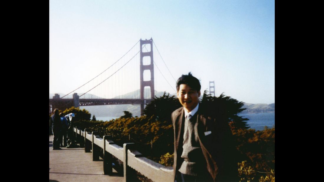 Xi visits San Francisco in 1985.