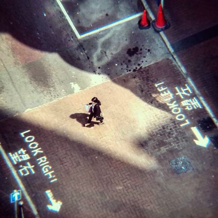 The first shots in the series resulted from Hulse's "experiments" using the clip-on lens while on a balcony in Hong Kong's busy Kowloon district.