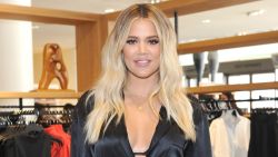 LOS ANGELES, CA - OCTOBER 07:  Co-founder of Good American Khloe Kardashian attends Good American Anniversary Celebration With Khloe Kardashian & Emma Grede at Nordstrom Century City on October 7, 2017 in Los Angeles, California.  (Photo by Donato Sardella/Getty Images for Nordstrom)