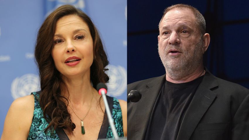 NEW YORK, NY - MARCH 15: Actress/activist Ashley Judd speaks at a press conference held to announce her appointment as The UN Population Fund's (UNFPA) Goodwill Ambassador at United Nations on March 15, 2016 in New York City. (Photo by Jemal Countess/Getty Images)

NEW YORK, NY - APRIL 19: Co-Chairman of The Weinstein Company Harvey Weinstein speaks at National Geographic's Further Front Event at Jazz at Lincoln Center on April 19, 2017 in New York City. (Photo by Bryan Bedder/Getty Images for National Geographic)