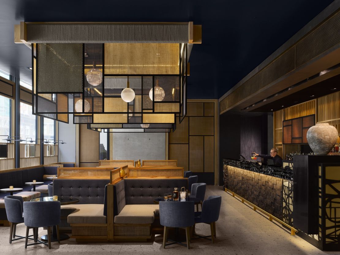 Chef Nobu Matsuhisa's latest hotel, located in London's Shoreditch, launched in July 2017.