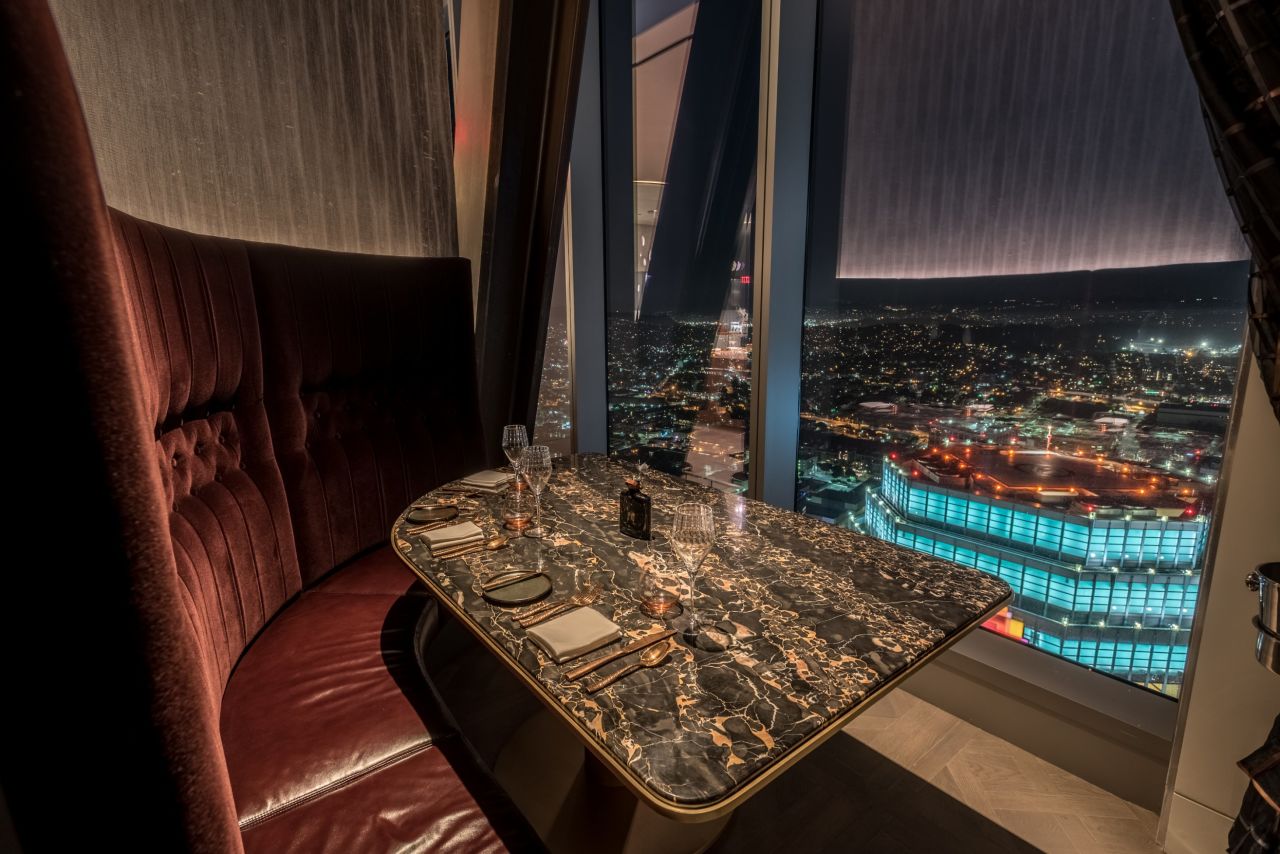 LA's newest luxury offering offers angel's-eye views. 