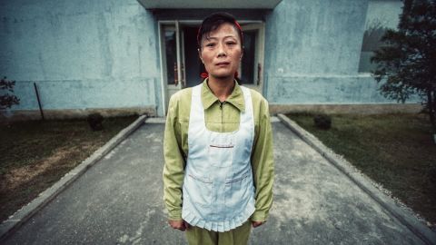 Mun Gang Sun, 30, met her husband at the factory and has two children.