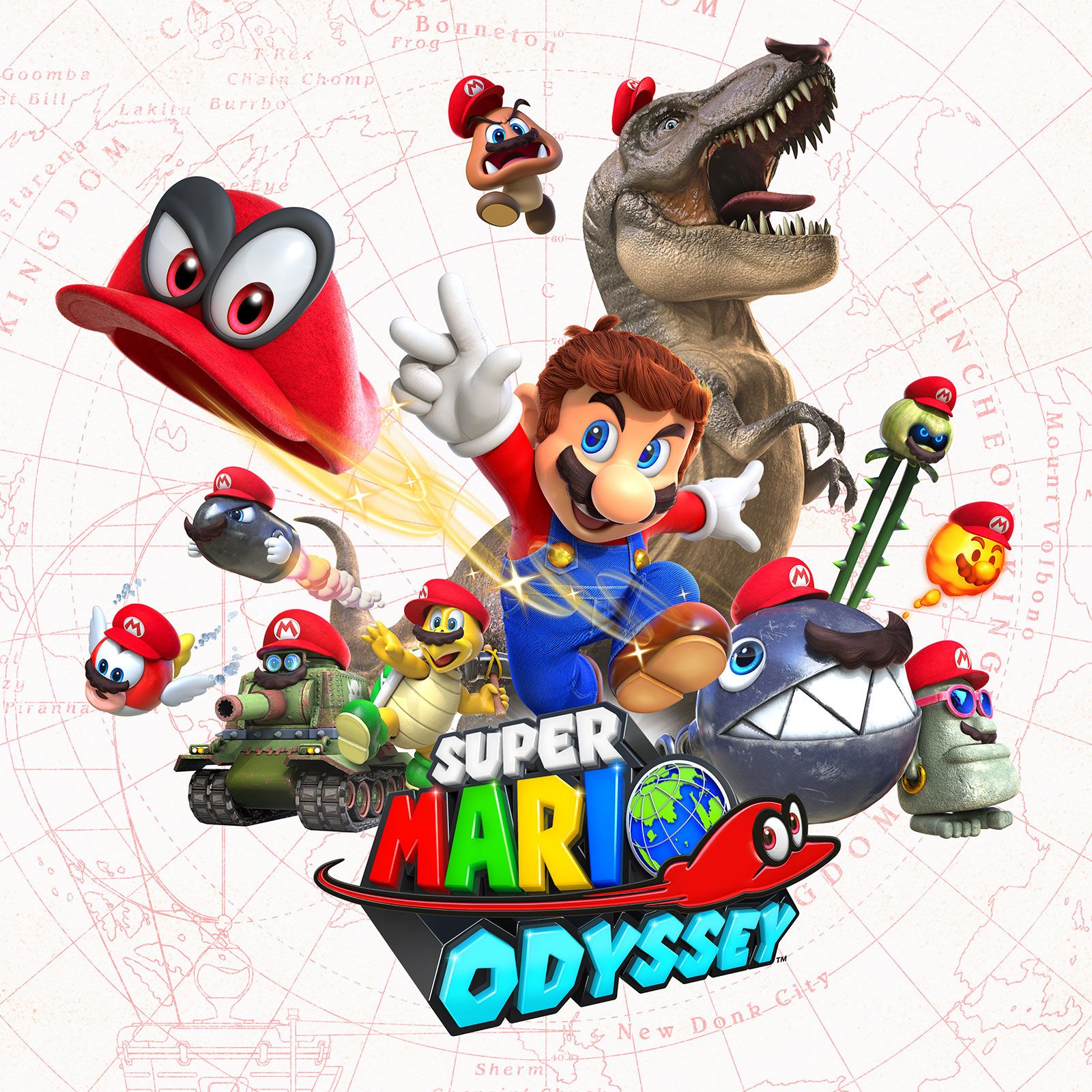 How Many Worlds Are There In Super Mario Odyssey
