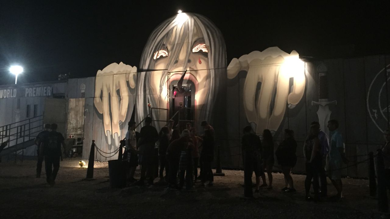 <strong>Freakling Bros. Trilogy of Terror</strong> (Las Vegas): There's no gamble here -- enter the Trilogy of Terror and you're sure to get some thrills 'n' chills. This photo shows the inviting entrance to the "Coven of 13." And "Castle Vampyre" awaits if you didn't get enough.